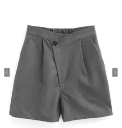 ショートパンツグレーハーフパンツLGRLグレイルミニレディースウィメンズガールズ