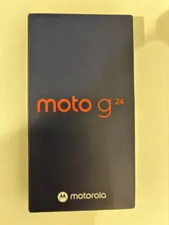 モトローラmoto g 24 マットチャコール 128GB