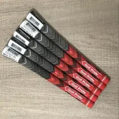 ゴルフプライド MCC PLUS4 赤 スタンダード【5本セット】