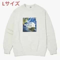 ❗️期間限定SALE❗️ノースフェイス ティンクアーススウェットシャツ クリームL