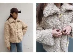 【最終値下】RANDEBOO Melt fake fur coat ファーコート ランデブー Melt fake fur coat ファーコート 新作 新品