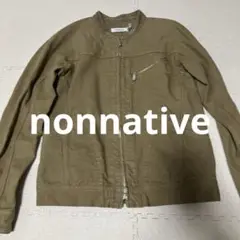 nonnative ノンネイティブ コットンダック ランチャージャケット