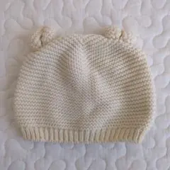 【美品】GAP ベビー帽子 3-6m 44cm