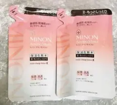ミノン モイストチャージローション もっとしっとり つめかえ用 2点セット