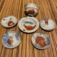 波佐見焼　青葉窯　吉村伸也　食器　桃太郎　かぐや姫　窯焼き 波佐見焼青葉窯吉村伸也食器桃太郎かぐや姫窯焼き
