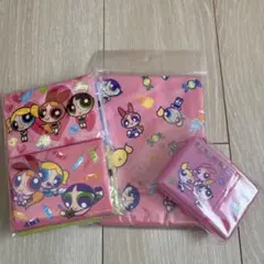 パワーパフガールズ セット（ポケットティッシュ・ランチョンマット・小物ケース）
