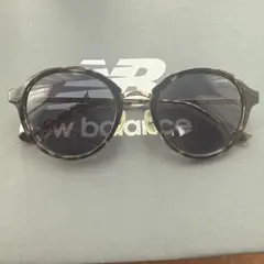 JINS ラウンド型サングラス ブラック・ブラウン