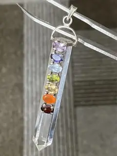 水晶 7貴石 ペンダントトップ
