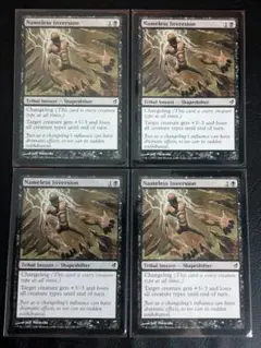 MTG 名も無き転置 / Nameless Inversion 英語 4枚