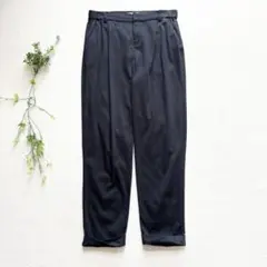 【美品】ラウンジドレス　洗える！ マイナス3Kg　裾ねじりパンツ　Lサイズ