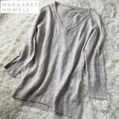 マーガレットハウエル Vネック ニット F