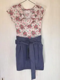 ピンキーガール ワンピース 花柄