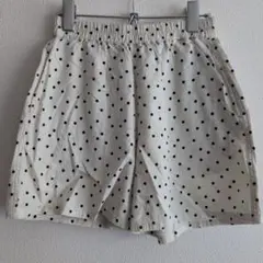 ドットハーフパンツ　140