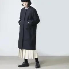 アトリエダンタン　ノーカラーコート Atelier d'antan (アトリエ ダンタン) ノーカラージャケット Rohe