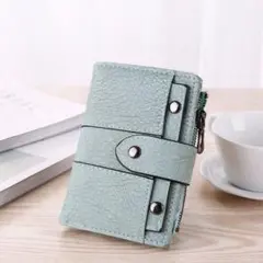 新品未使用品☆安心メルカリ便☆ミニ財布名刺カード入れ☆ブルー