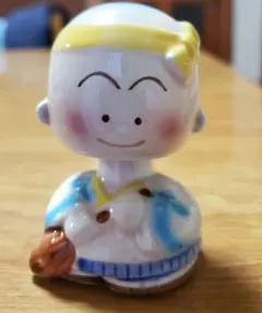 【希少】昭和レトロ ファンシー 陶器 首ふり人形