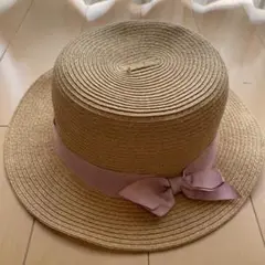 ベージュ 麦わら帽子 お値下げしました！