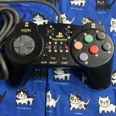 PS ホリ　ファイティングコマンダー　コントローラー　ブラック