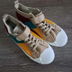 Bobby マルチカラー ハイカットスニーカー