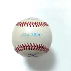 NPB　日本プロ野球　統一球　公式球　実使用　試合日刻印有り　YB×C　⑧