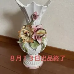 R.CAPODIMONTE　イタリア製 多色陶器の女性像浮彫り花瓶 R.CAPODIMONTE イタリア製 多色陶器の女性像浮彫り花瓶 - メルカリ