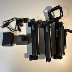 動作確認済GoPro HERO5アクションカメラ本体 アクセサリ付き