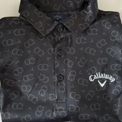 Callaway 黒ポロシャツ L 半袖