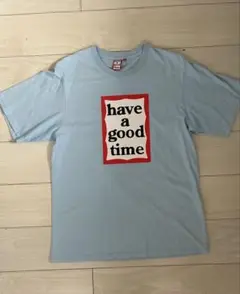 水色 tシャツ have a good time