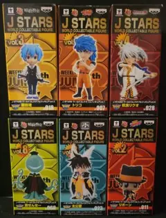 ジャンプ　ワーコレJSTARS　殺せんせー&渚&リクオ&太公望&トリコ&リボーン