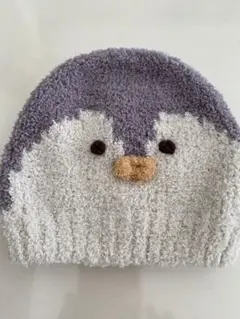 ベビーニット帽＊ペンギン
