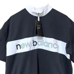 [新品] ニューバランス ハーフジップ モックネック プルオーバー シャツ L
