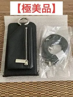 【極美品】ajew エジュー マルチケース M ブラック