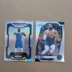 MIKE CONLEY 23-24-25 PRIZM SILVER 2枚セット