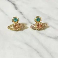 ヴィヴィアンウエストウッド Ismene ラインストーンピアス