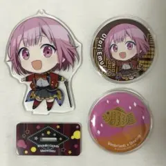 鳳えむ セガラッキーくじ アクスタ 缶バッジ