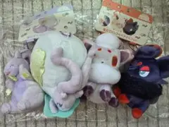 ポケットモンスター ヌメルゴン 　ゾロアくっつくペアマスコット　にたものどうし