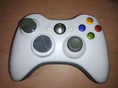 XBOX360 マイクロソフト純正 無線コントローラー 白