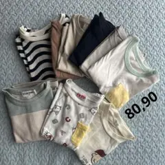 男児半袖Tシャツ詰め合わせ9点セット80,90サイズ