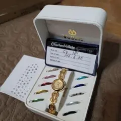 Charles Vögele CV 181 腕時計 ゴールド　ジャンク品