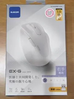 ELECOM EX-Gワイヤレスマウス M-XGM30DBPK 右手Sサイズ白