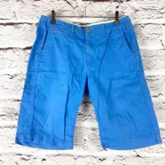 z2550:BEAMS HEART ショートパンツ　ブルーサイズS