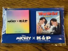 Mickey & Friends × King & Prince 缶バッジセット