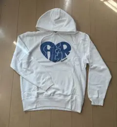 CHEER happy ハートロゴ パーカー ホワイト