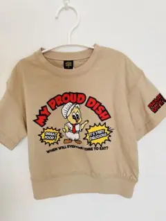 新品　タグ付き　Tシャツ 95サイズ ベージュ