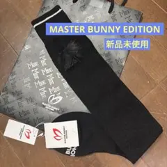 マスターバニーエディションMASTERBUNNYEDITIONニーハイソックス黒