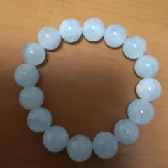 天然石アクアマリンブレスレット