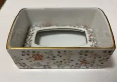 ポケットティッシュケース　有田焼　花柄　小花