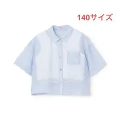 メゾピアノ新品タグ付きシアーシャツ＆リブタンクトップセット￼￼￼￼￼￼￼140