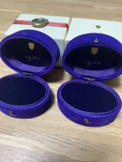 アガット ジュエリーボックス 2個セット