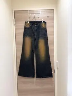 HARE　ワイドフレアデニムパンツ